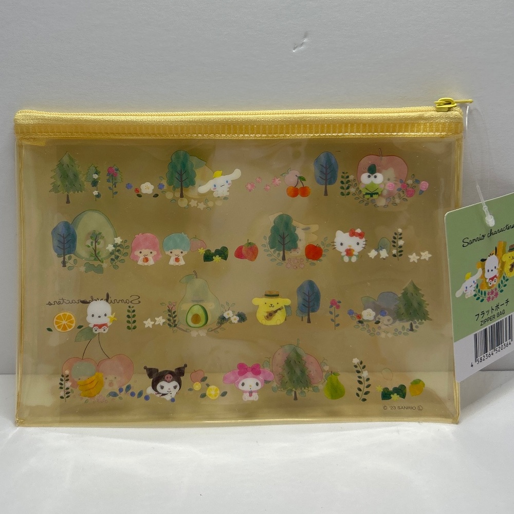 🍀 Sanrio Hello Kitty Cinnamoroll Pochacco Keroppi Kuromi Melody Makeup Bag  🍀